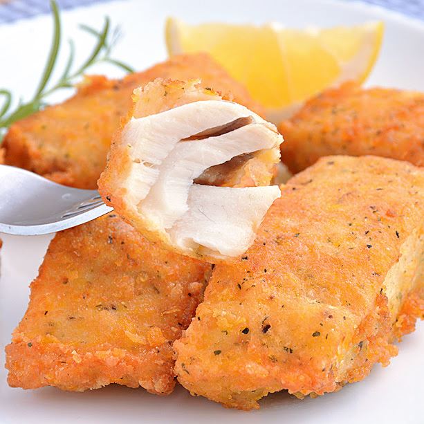 Obrázek Obalované steaky z tresky tmavé bez lepku 500 g