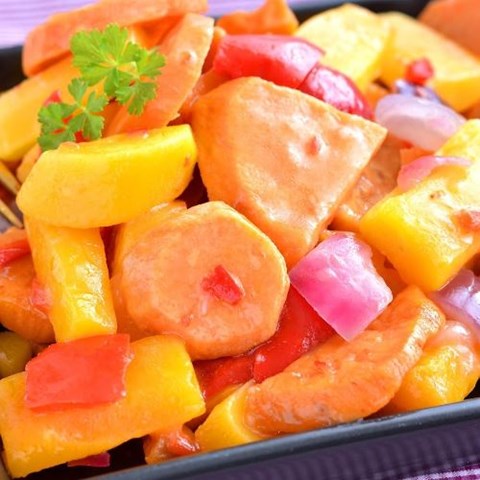 Obrázek z Zeleninová pánev s batáty sweet - chilli 400 g 