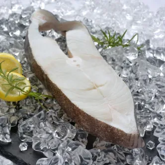 Zobrazit detail produktu - Halibut steak 1 ks – cca 300 - 500 g | 920 Obrázek Halibut steak 1 ks – cca 300 - 500 g