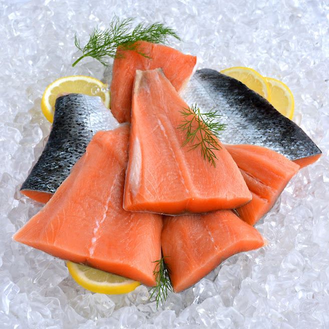 Obrázek Losos obecný ocasy 1000 g 