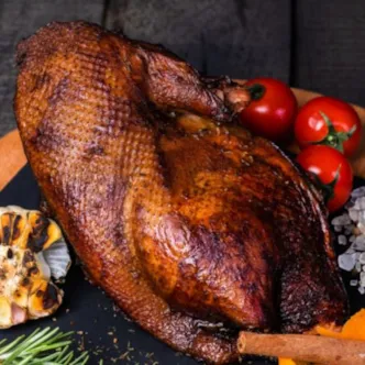 Zobrazit detail produktu - Kachna půlka sous vide 1,2 kg | 1114 Obrázek Kachna půlka sous vide 1,2 kg