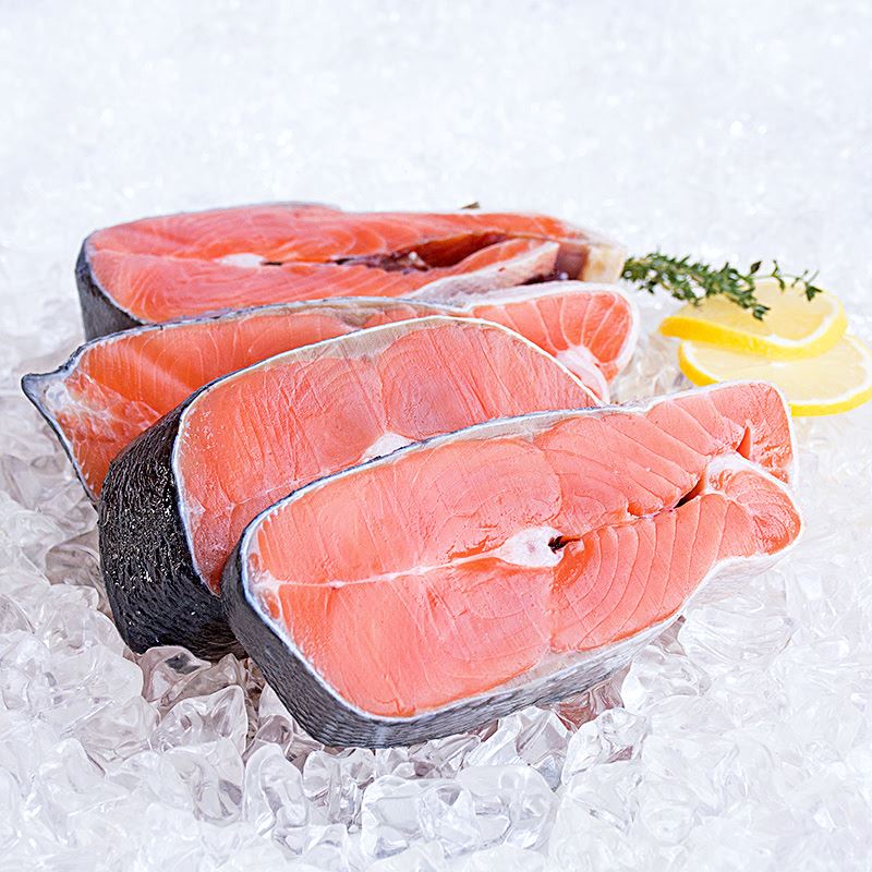 Obrázek Divoký losos keta steak - 1000 g