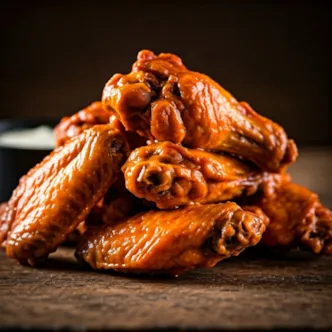 Zobrazit detail produktu -  Buffalo wings méně pálivá cca 500 g | 885 Obrázek  Buffalo wings méně pálivá cca 500 g