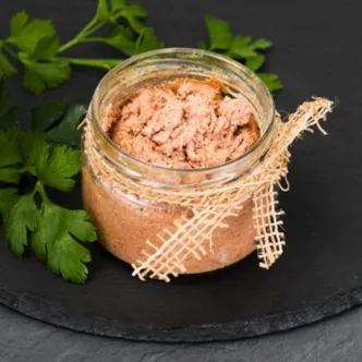 Zobrazit detail produktu - Kuřecí paštika z prsních řízků 200 g | 1102 Obrázek Kuřecí paštika z prsních řízků 200 g