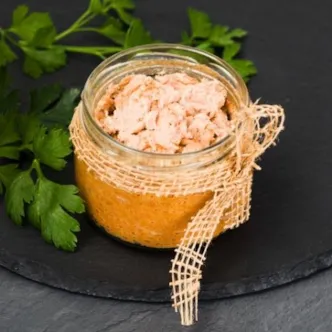 Zobrazit detail produktu - Paštika z uzeného tuňáka 200 g | 963 Obrázek Paštika z uzeného tuňáka 200 g