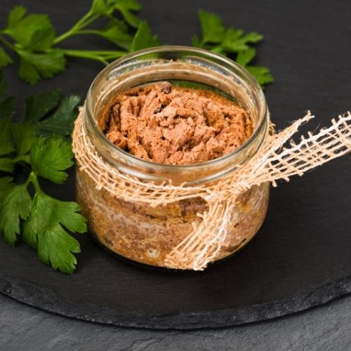 Obrázek Vepřová paštika hrubá s brusinkami 200 g