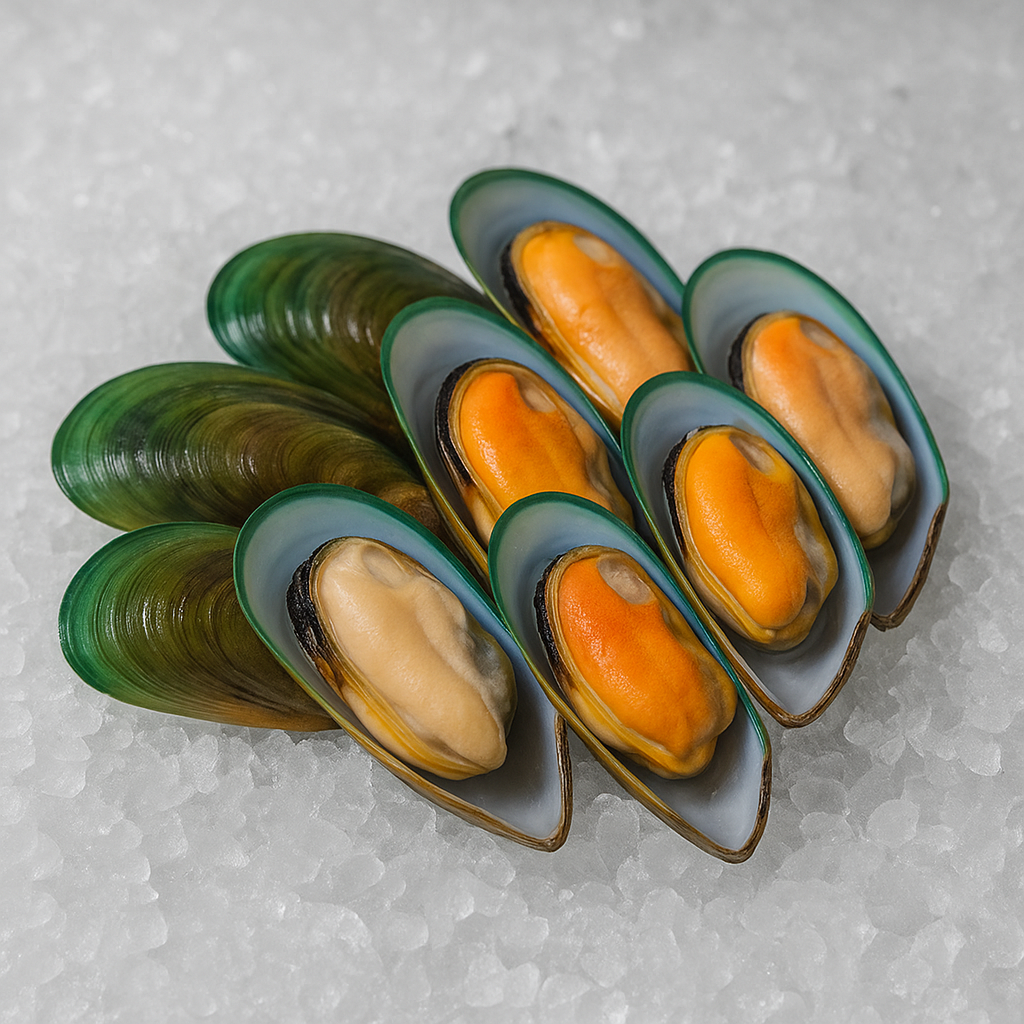 Obrázek Slávky novozélandské -Green lipped Mussel 