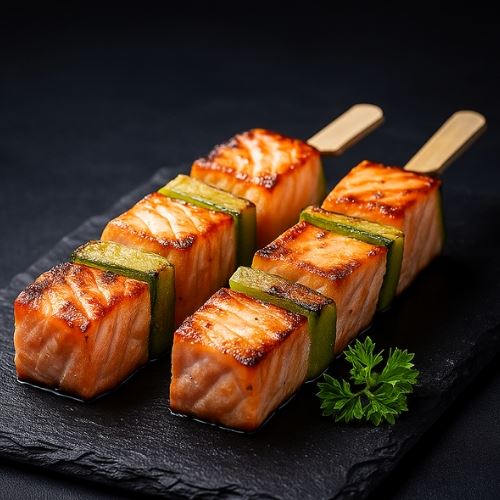 Obrázek Lososové špízy 400 g 