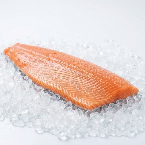 Obrázek Losos celý filet s kůží  D-trim cca 1,3kg