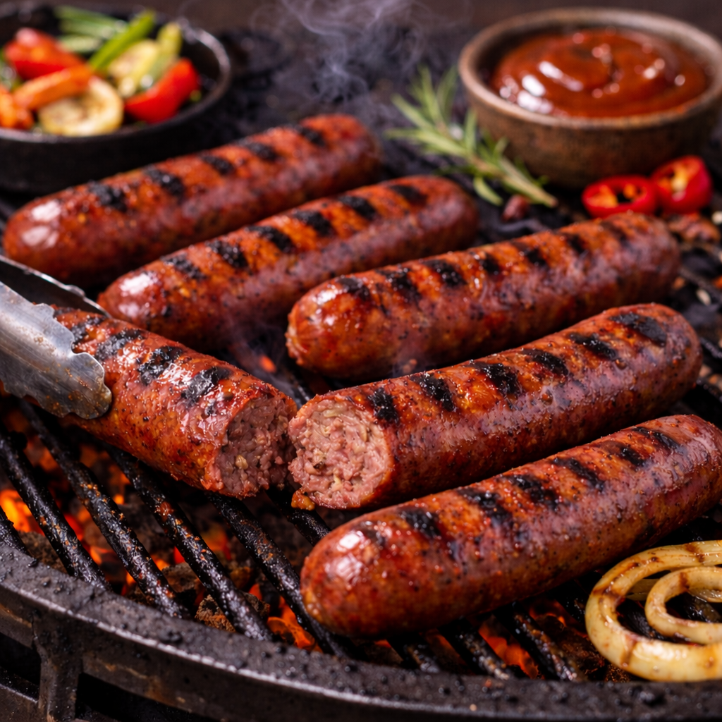 Obrázek Hovězí klobásky na gril (10ks/300g)