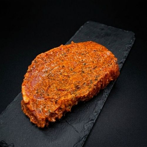 Obrázek Vepřový steak z pečeně v gurmánské bylinkovo-máslové marinádě, 200 g