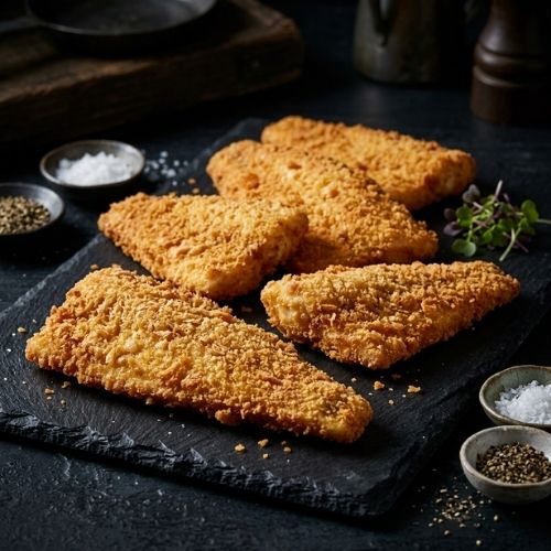 Obrázek Obalované steaky z tresky tmavé 500 g