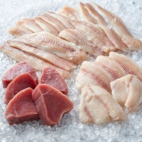 Obrázek Akční MEGA balíček ryb 5 kg | tuňák, treska a tilápie