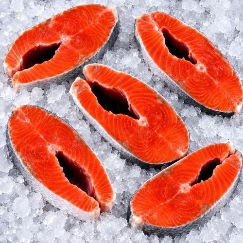 Obrázek Divoký losos nerka - sockeye - steak 1000 g