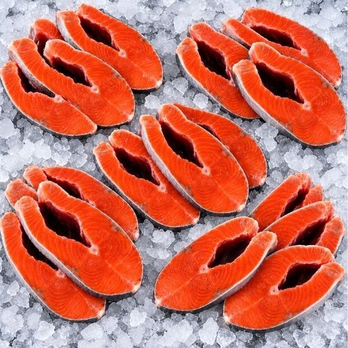 Obrázek Akční balíček: Divoký losos nerka steaky | 5 × 1 kg za 2 745 Kč